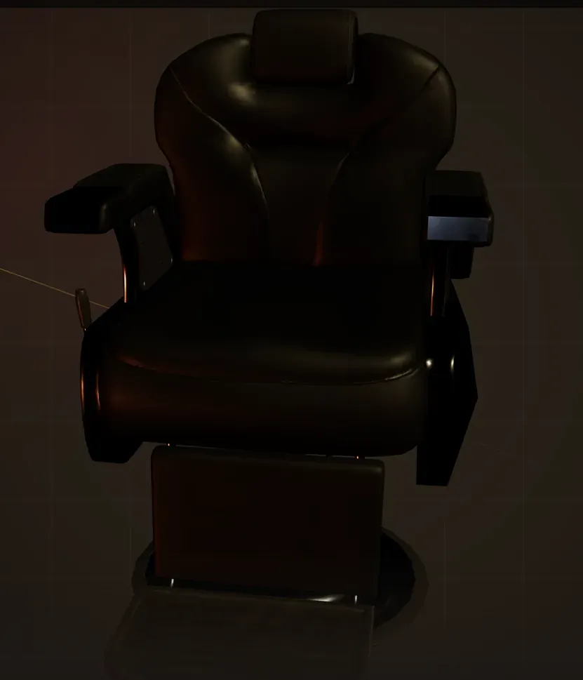 Sillón de barbería